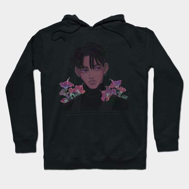 Flower Boy Hoodie by gavv